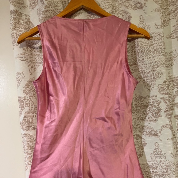 NWT Vintage Y2K J. Crew 100% Silk Cami Women’s size Small in Pink 2004 NEW OLD - Picture 8 of 8